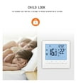 thumbnail image 3 of Thermostat Room Water Heating Battery Programmable Heating Temperature Controller Smart Thermostat ,High Compatibility, 3 of 6