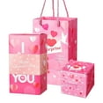 thumbnail image 2 of Valentine'S Day Gift Wrapping Paper (Set),Box Explosion for Folding Bouncing Envelope Box with Confetti Explosion Up Box for Christmas Birthday Anniversary Valentin, 2 of 9