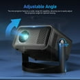 thumbnail image 5 of Portable Projector with Built-in Battery, Outdoor Movie Projector for Camping, Backyard, Bedroom, Mini Projector, 5 of 11