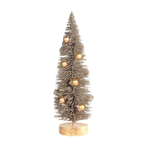 Mini árbol de Navidad Árbol de Navidad en miniatura Pequeño árbol de Navidad artificial para 20 cm x 65 cm