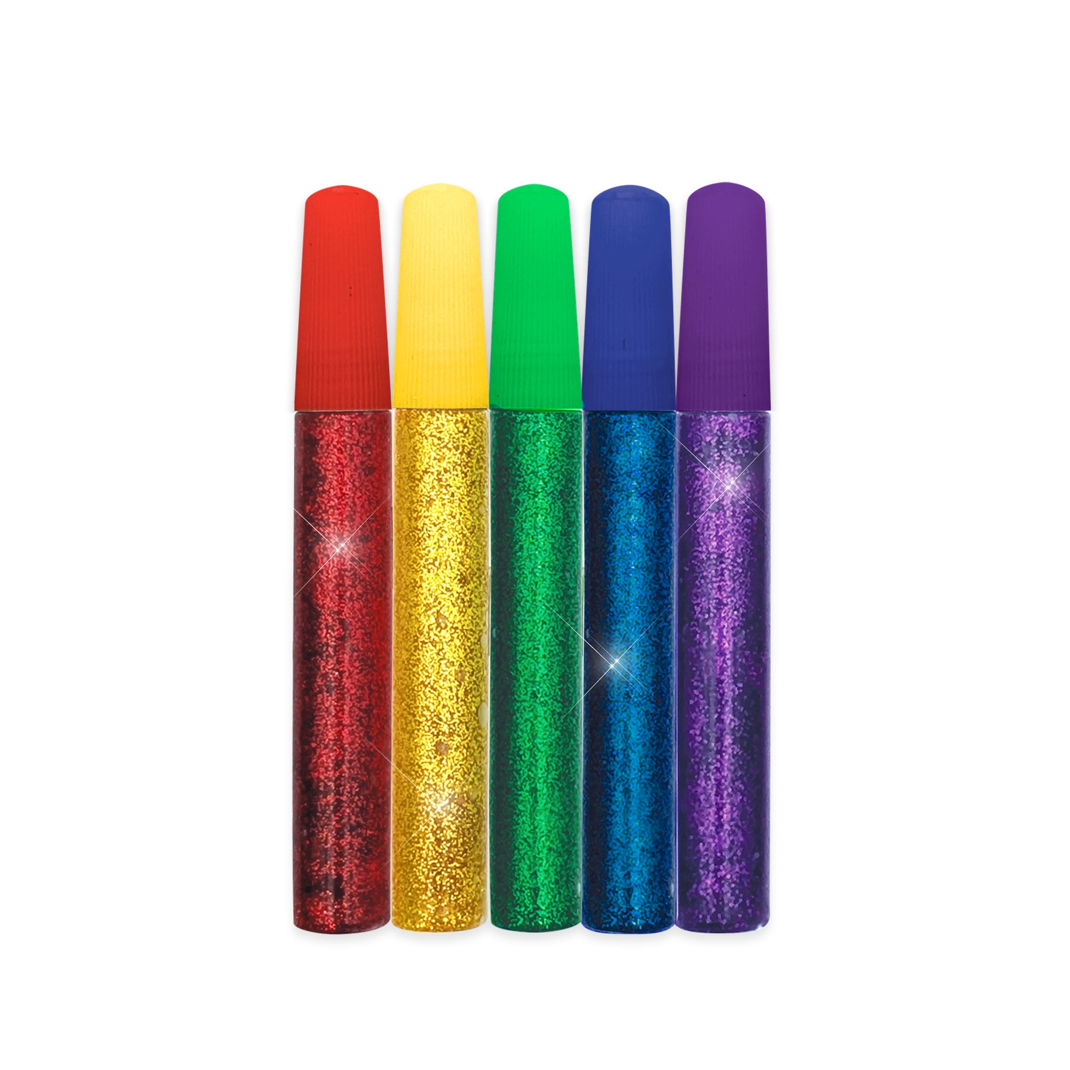 Hello Hobby Classic Glitter Glue Pens, Glitter Glue for Crafts, , 5 Pack