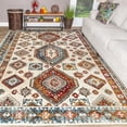 thumbnail image 2 of Taimak Southwestern Plush Polypropylene Indoor Area Rug - 7' 10" x 10', Sangria by Blue Nile Mills, 2 of 5