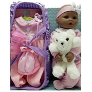 Kingstate Baby Emma Baby Doll Set & Accessories - Bear