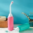 thumbnail image 4 of KDJ Portable Bidet Sprayer 500ML for Personal Hygiene, Travel Toilet Handheld Cleaner, Postpartum Care, Baby Diaper Change, Elderly Aid, Green EVA Bottle, 4 of 10