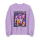thumbnail image 5 of Kpop Demon Hunter Huntrix Merch Sweatshirt Women Men Casual Crewneck Long Sleeve Pullover Clothes Crewneck Sweatshirt For Women Fall#Light Purple 2XL, 5 of 5
