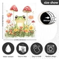 thumbnail image 3 of Ryvnso Frog Mushrooms Dishwasher Magnetic Refrigerator Magnet Cover Kitchen Home Decorative 23"x26", 3 of 6