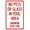 Warning Sign 1, variant on No Pets Or Glass in Pool Area Warning Sign - 8"x12", Metal Decor for Home, Business, Yard, Easy to Mount