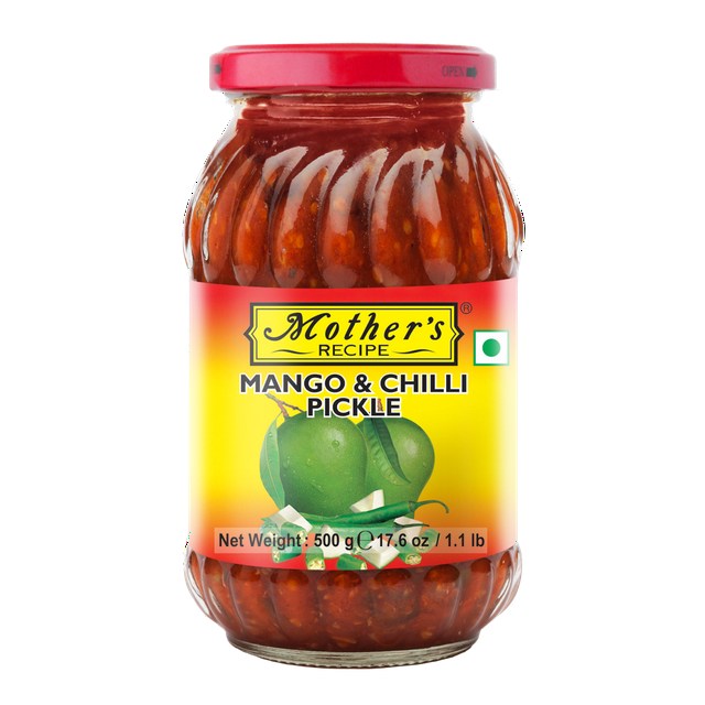 Pickles de mangue et de piment, recette de maman, 500 g