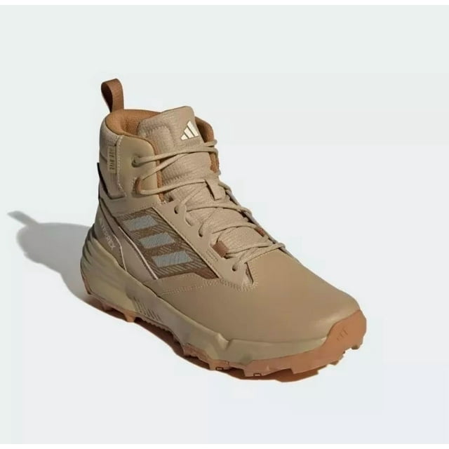Adidas TERREX Unity Leather Mid RAIN.RDY Hiking Shoes Beige / Tint / Mesa