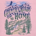 thumbnail image 3 of Country Roads Take Me Home Long Sleeve T-shirt Rustic Mountains Road Trip Music, 3 of 7