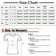 thumbnail image 3 of Fiudx Ofertas Relámpago Moda Mujer Verano Cómodo Cuello Redondo Impresión Manga Corta Tops Blusa Camiseta, 3 of 6