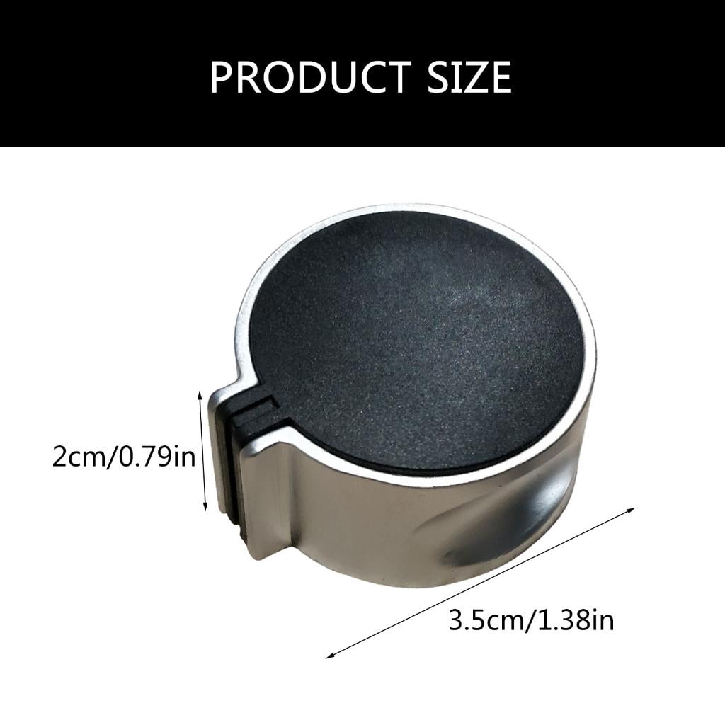 2pcs Gas Range Knob Set Zinc Alloy Rotary Control Accessories Fit for Cooking Appliances Kitchen Stove Household Ovens