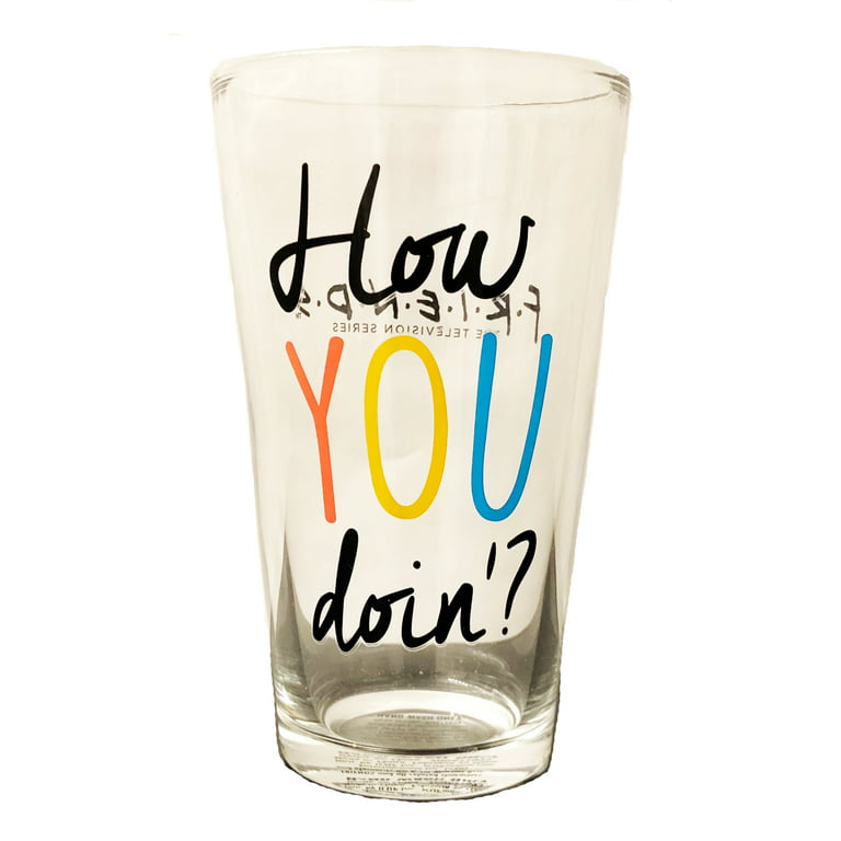 Beer Glasses with Funny Sayings Set of 4 by Grasslands Road - $35.00