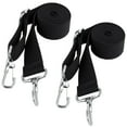 thumbnail image 2 of 2PCS Bimini Top Straps, Adjustable Heavy Duty Bimini Top Straps with Double Snap Hooks, Marine Grade Boat Webbing Straps, 25" to 45" Adjustable Reinforced Straps for Awnings, Kayaks, Tents, 2 of 7