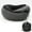 Dark Black, variant on Travel Neck Pillow Memory Foam U-shaped Pillow Snail Style Travel Neck Support Portable Adjustable Soft Noon Break Sleep Pillows