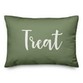 thumbnail image 2 of Creative Products Treat in Green 14 x 20 Spun Poly Pillow, 2 of 3