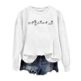 thumbnail image 1 of WEAIXIMIUNG Sweat à Fermeture Éclair Femme Surdimensionné Imprimé Col Rond Tendance Automne/hiver Haut Décontracté, 1 of 2