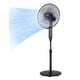 thumbnail image 1 of PELONIS Ventilador de pie con pedestal oscilante de 16" | Altura ajustable | Motor CC ultra silencioso | Control remoto | 12 velocidades | Temporizador de 12 horas | Alta eficiencia energética, 1 of 5