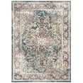 thumbnail image 2 of Safavieh Carlyle Blaine Medallion Area Rug, Turquoise/Ivory, 5'3" x 7'6", 2 of 12