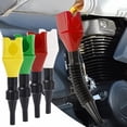 thumbnail image 2 of Riwesomey Embudo de aceite Herramienta de motocicleta para automóvil Reabastecimiento de combustible Transferencia de motor Embudos de tubo Type3 NO3, 2 of 6