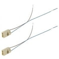 thumbnail image 1 of 2X Socket Ceramic Light Holder 2A 250V, 1 of 4