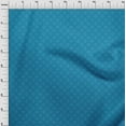 thumbnail image 4 of oneOone Cotton Cambric Medium Blue Fabric Geometric Dress Material Fabric Print Fabric By The Yard 42 Inch Wide, 4 of 5
