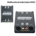 thumbnail image 6 of YIEMEEN 2 Way Sound Isolator Sound Current Mixer Live Broadcast Noise Elimination Isolator Mixer Noise Elimination Isolator, 6 of 10