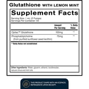 Quicksilver Scientific Liposomal Glutathione - Superior Absorption Oral Glutathione Supplement for Detox & Immune Support - 100 mg of Liquid Glutathione, Gluten Free & Non-GMO (1.7 fl oz)