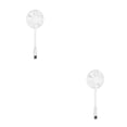 thumbnail image 3 of Ventilador USB recargable silencioso Inteprter mini herramientas 2piezas Blanco, 3 of 6