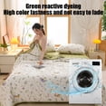 thumbnail image 2 of sruoe Summer Quilt, Cooling Comforter Quilt, Lightweight Ice Silk Summer Thin Quilt, Washable Bedspreads Cooling Blankets Breathable Summer Cooler Quilt for Bedroom, Polyester, 2 of 6