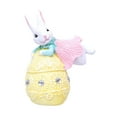 thumbnail image 4 of pitrice Easter Bunny Figurine Decorative Tabletop Ornament Desk Office Bookshelf Style D for Style D, 4 of 6