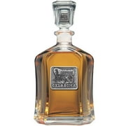 University of Oklahoma Sooners Decanter Whiskey Liquor Bottle by Heritage Pewter