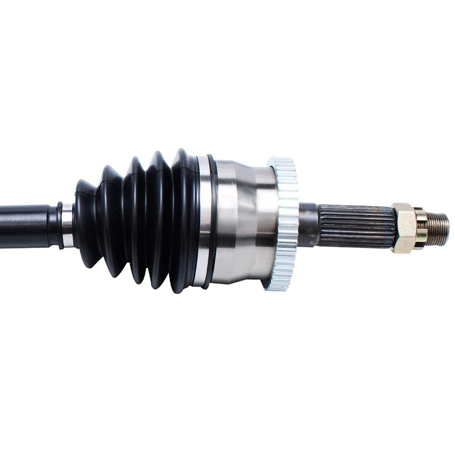 Detroit Axle - AWD Front Left CV Axle for 1999 2000 2001 2002 2003 2004 Jeep Grand Cherokee, Driver Side CV Axle Shaft Assembly Replacement