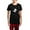 With Red Plaid Pant, variant on CafePress - Baby Panda Pajamas - Women's Short Sleeve Print T-Shirt and Pants Dark Cotton Pajama Set