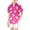 Hot Pink, variant on Boys Tshirts Boys Easter Bunny Print Short Sleeve Button Down Shirt with Pocket Girls' Tops Black 3-4 Years