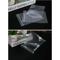 thumbnail image 2 of Sacs en Plastique Transparents Refermables, Sac Fermeture à Glissière Réutilisable Solide, Épaississement, 2 of 5