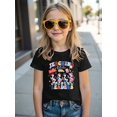 thumbnail image 1 of T-Shirt à Motif pour Fille Rentrée des Classes, T-Shirt à Motif d'Oie pour Fille Rentrée des Classes, Haut Décontracté Doux et Confortable pour Fille, T-Shirt à Motif Mignon et Intéressant, Rentrée des Classes, 1 of 6