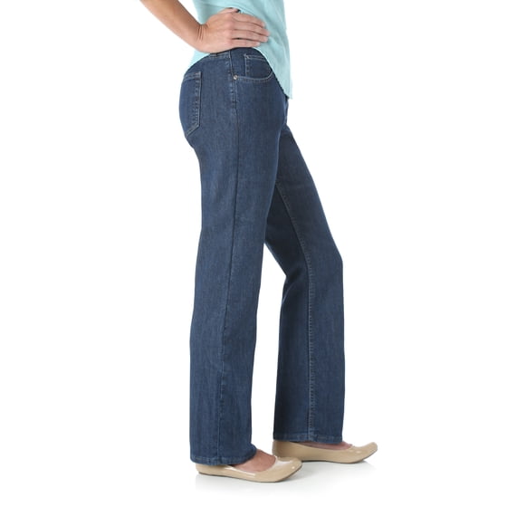 riders by lee relaxed fit straight leg jeans petite