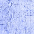 thumbnail image 1 of Ahgly Company Machine Washable Indoor Square Abstract Blue Contemporary Area Rugs, 7' Square, 1 of 1