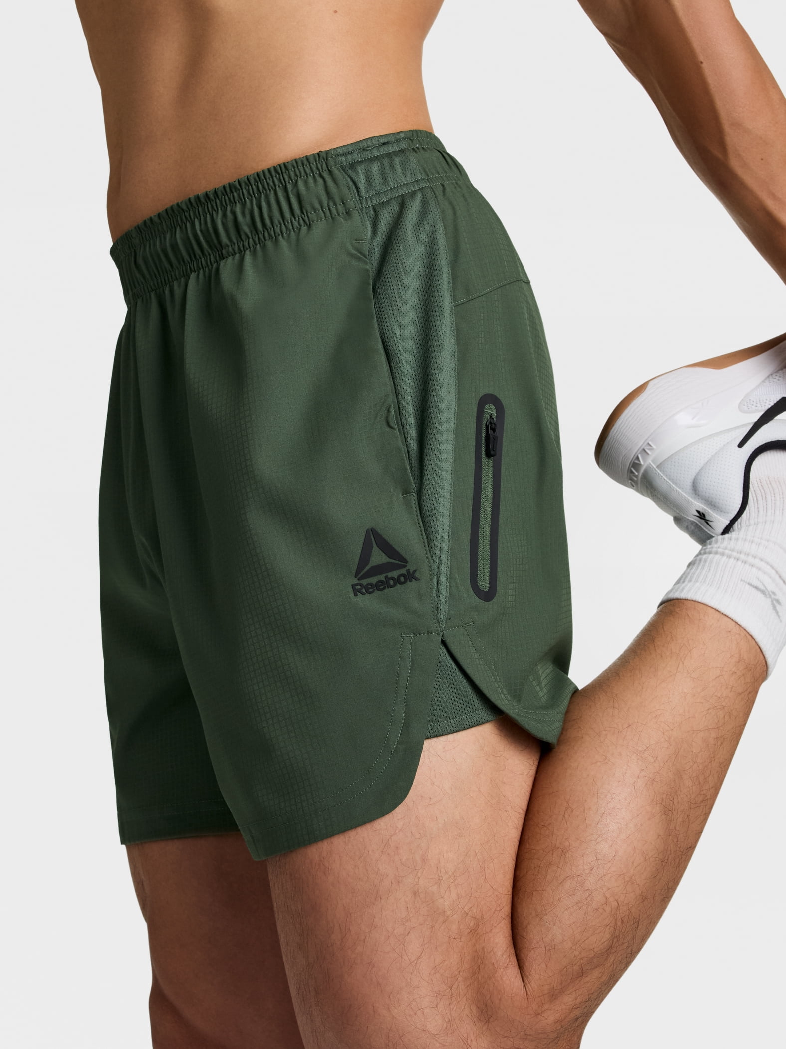 Reebok Men's and Big Men's Woven Shorts, 5" & 7" Inseams, Sizes XS-5XL