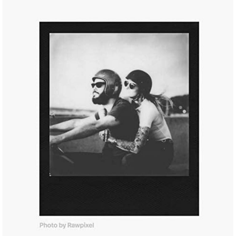 Midwest Photo Polaroid Color i-Type Film - Black Frame Edition