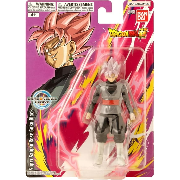 Dragonball Super 5 Inch Action Figure Evolve - Super Saiyan Rose Goku Black