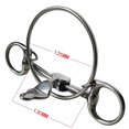 thumbnail image 4 of Horse Bit Mouth Comfort Bit Training Supplies for Outdoor Horse, 4 of 5