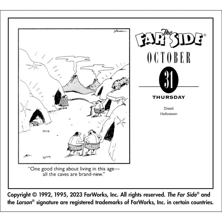 The Far Side® 2023 Off-the-Wall Calendar by Larson, Gary