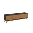 thumbnail image 2 of Mueble TV 75" Kappesberg 180cm con 3 Puertas Negro/Canela, 2 of 10