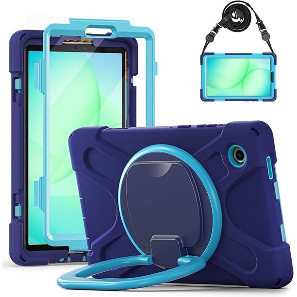 Funda Protectora para Samsung Galaxy Tab A11 8.7" (2025) y Tab A9 8.7" (2023) - Azul Marino Azul