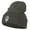 Dk Grey, variant on Hockey Mask Costume Embroidered Long Beanie - Dk Grey OSFM