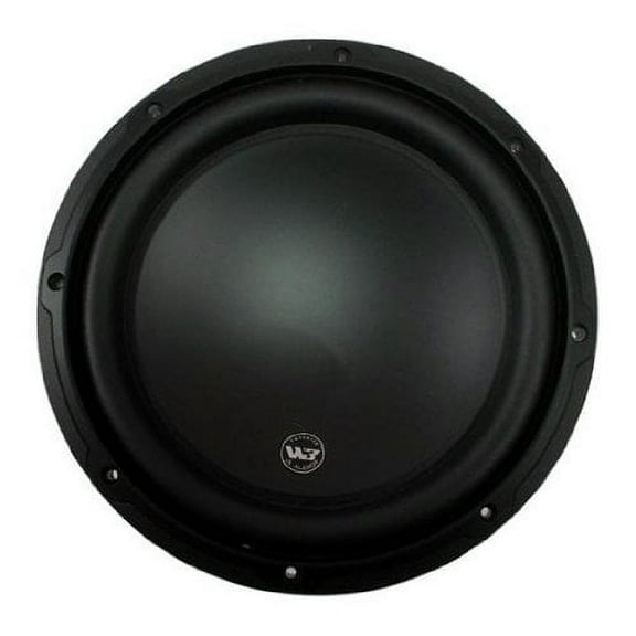 12W3V3-4 - JL Audio 12" Singles 4-Ohm W3V3 Series Subwoofer (12W3V3)