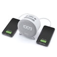 thumbnail image 1 of iHome iBT235W Reloj Despertador Digital Bluetooth con Carga Dual USB y, 1 of 2