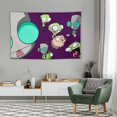 thumbnail image 4 of Animated Invader Zim Tapestry Luxury Wall Hanging Tapestries Decoration For Living Room Bedroom Dormitory Mural Blanket Wall Art Tapestry, 4 of 8